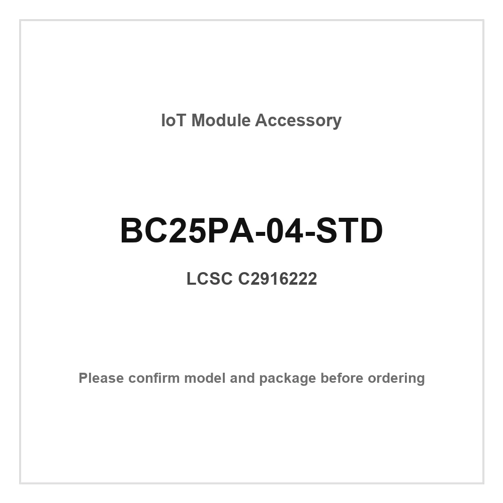 3pcs BC25PA-04-STD SMD 17.7x15.8mm NB-IoT UART SPI GPIO ADC Cellular LTE Wireless Communication Module
