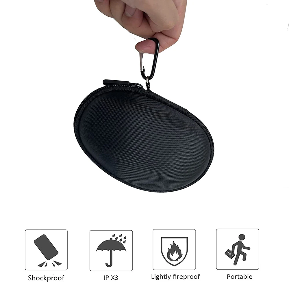 Kabellose Gaming-Maus-Reisetasche für Razer Basilisk X Hyperspeed Basilisk V3 Pro, Aufbewahrungstasche, Schwarz