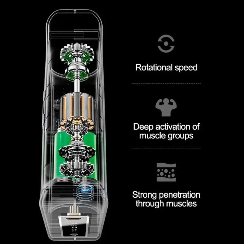 

Многофункциональный массажер с фасциальным кольцом, вибрационный автоматический массажер для осцилляции жира, портативное удобное кольцо для липолиза для домашнего использования
