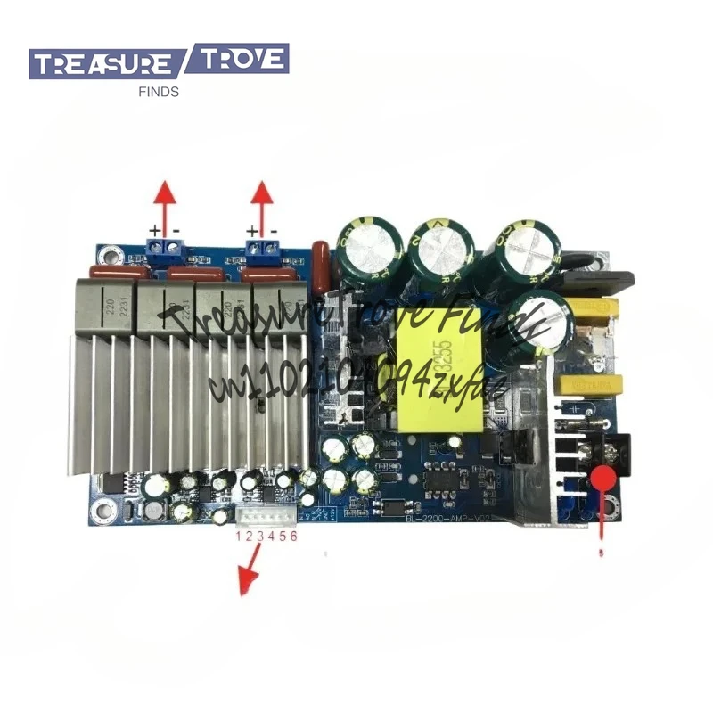 

Чип TPA3255, модуль платы цифрового усилителя мощности HIFI, двухканальная стереосистема высокой мощности класса D 2.0 300 Вт * 2