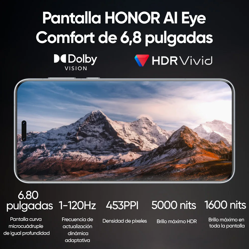 الإصدار العالمي HONOR Magic7 Pro 5G AI الهاتف الذكي Snapdragon 8 Elite 6.8 بوصة 120 هرتز شاشة OLED كاميرات 200 ميجابكسل 100 وات شحن فائق