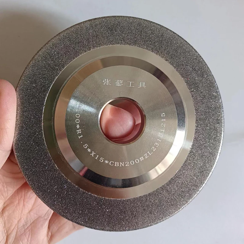 CBN-Schleifscheibe, Legierungsbogen 14F1, Schleifbohrer, HSS, Weißstahl, SK, Schnellarbeitsstahl, Drehwerkzeug 100*20mm – Detail 7