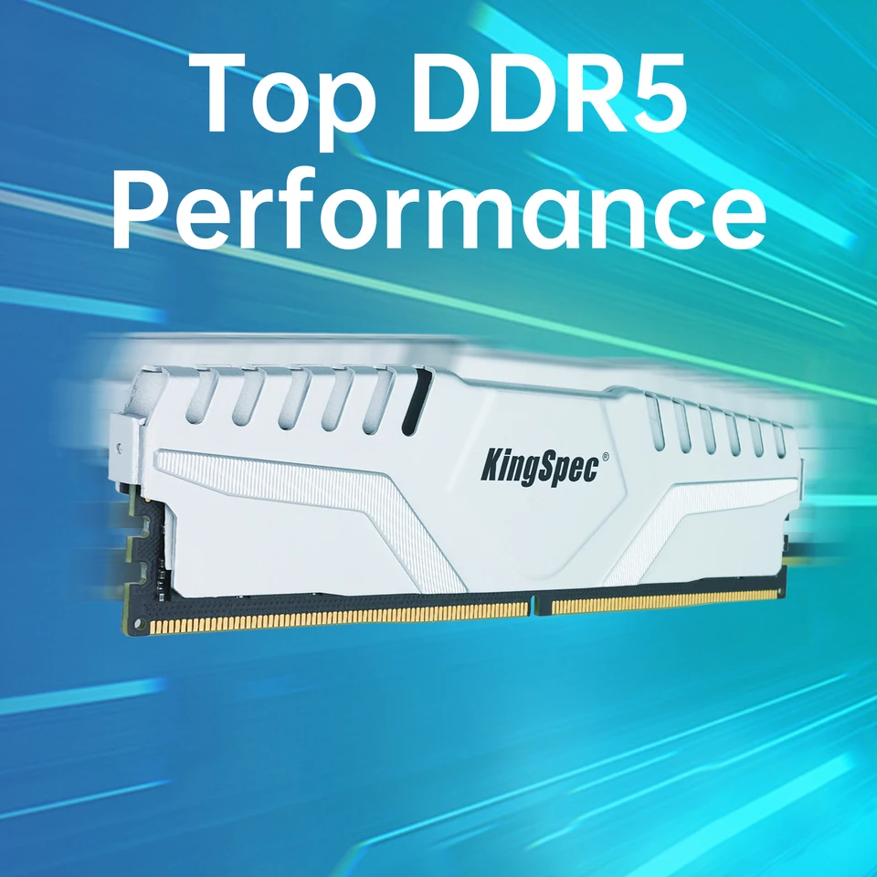 KingSpec DDR5 RAM Memory 32GB 16GBX2 6000MHZ 6400MHz DDR4 3200MHz