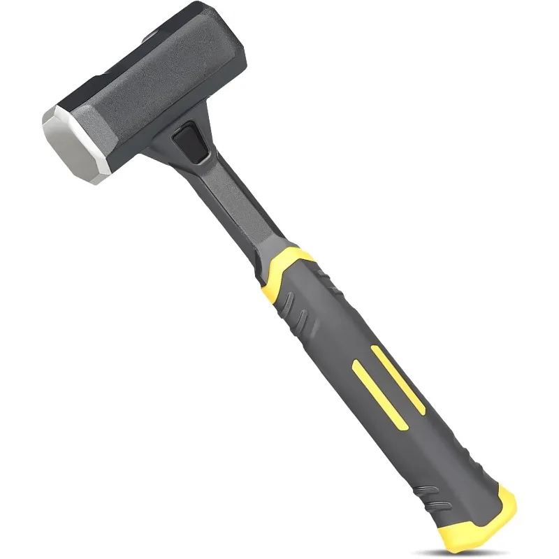 

Кувалда 2 фунта — сверхмощная кованая цельная стальная конструкция с ручкой из стекловолокна, идеально подходит для сноса