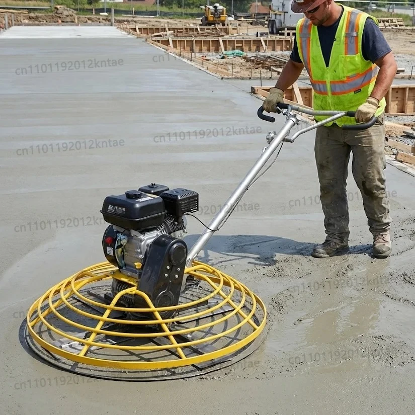 39 Inch Concrete Power Trowel Concrete Helicopter Cement Power Trowel Road Trowel Operation
