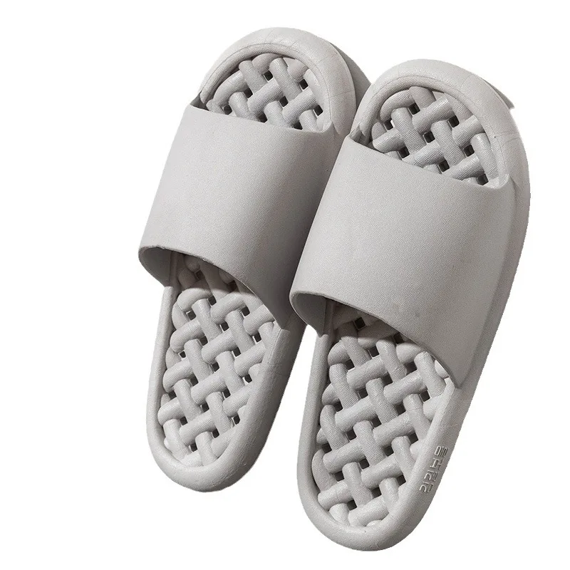 속이 빈 새지 않는 욕실 슬리퍼 - 2025 신상, 남녀공용, 미끄럼 방지, 여름용 가정 및 호텔용