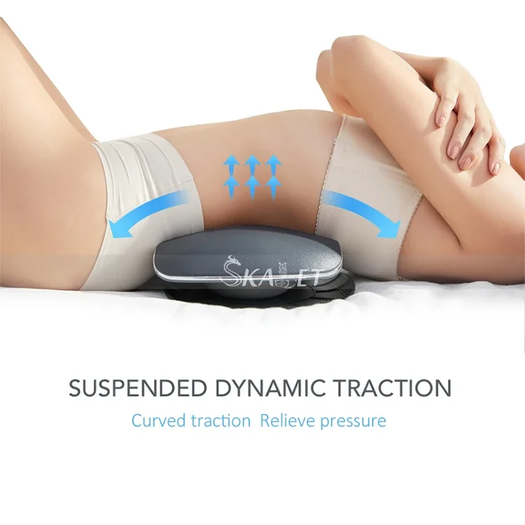 New product back pain relief lumbar traction device back waist massager