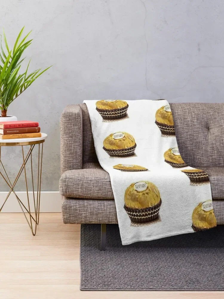 Ferrero Rocher 2 Throw Blanket Flannel Luxury Throw Blankets