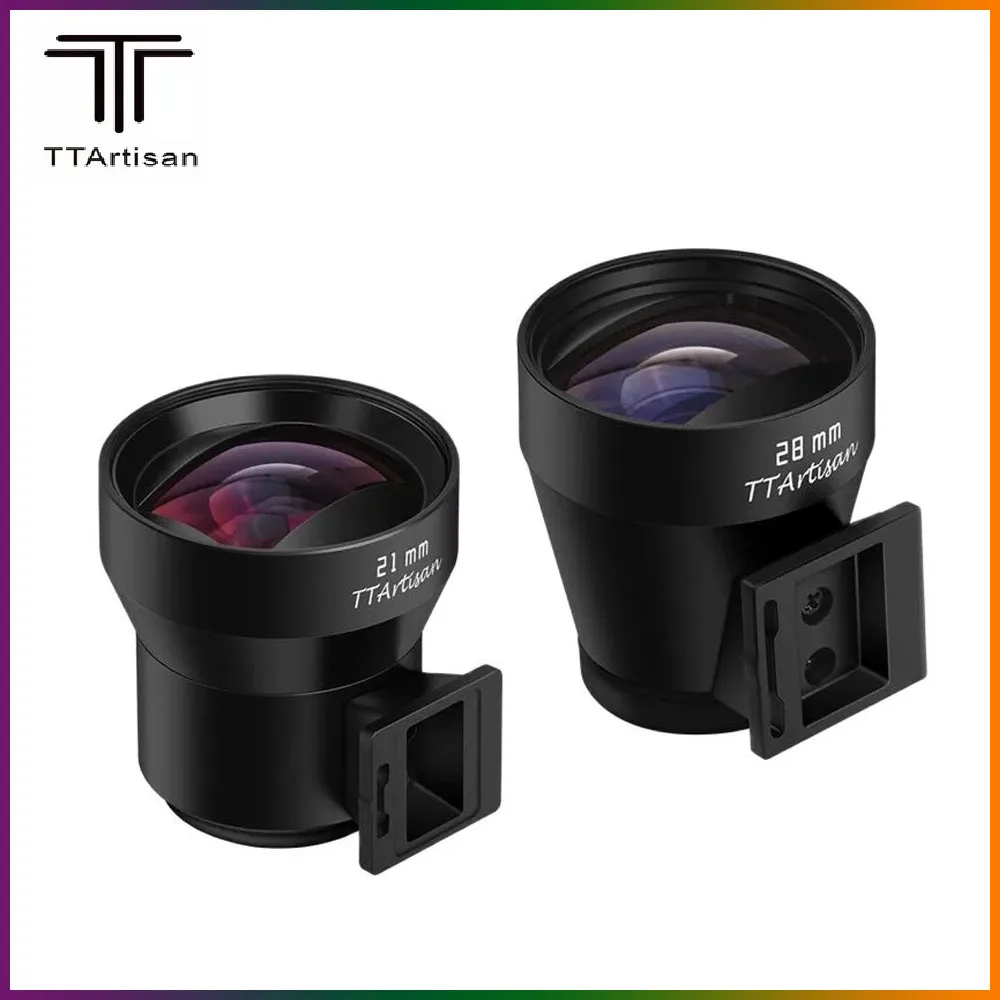 

TTartisan 21mm 28mm View Finder Camera Viewfinder for Leica M3 M5 M6 M10 M240 Ricoh GR2 GR3 UNIVERSAL