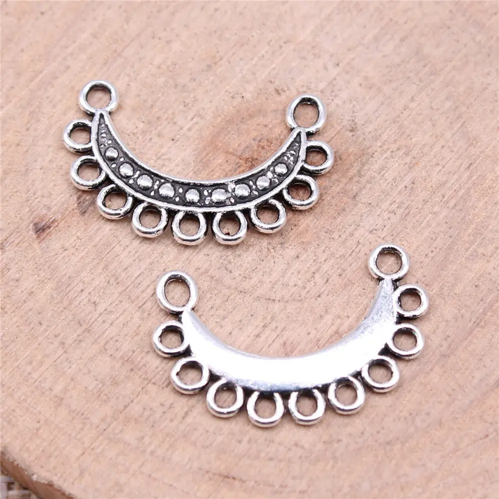 Components Jewelry Materials Diy Accessories Arc Necklace Connector Vintage