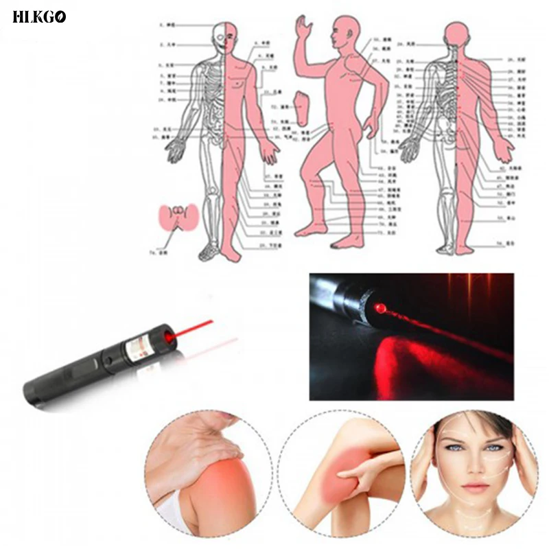 650nm Cold Laser Pain Reliever for Knees, Shoulders and Elbows, Portable Home Use Physiotherapy Device