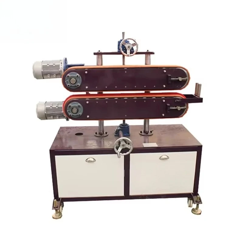 Manufacturing Plant Automatic Belt Type Pallet Haul Off Machine Plastic PVC PIPE  Profile Board Traction Machine