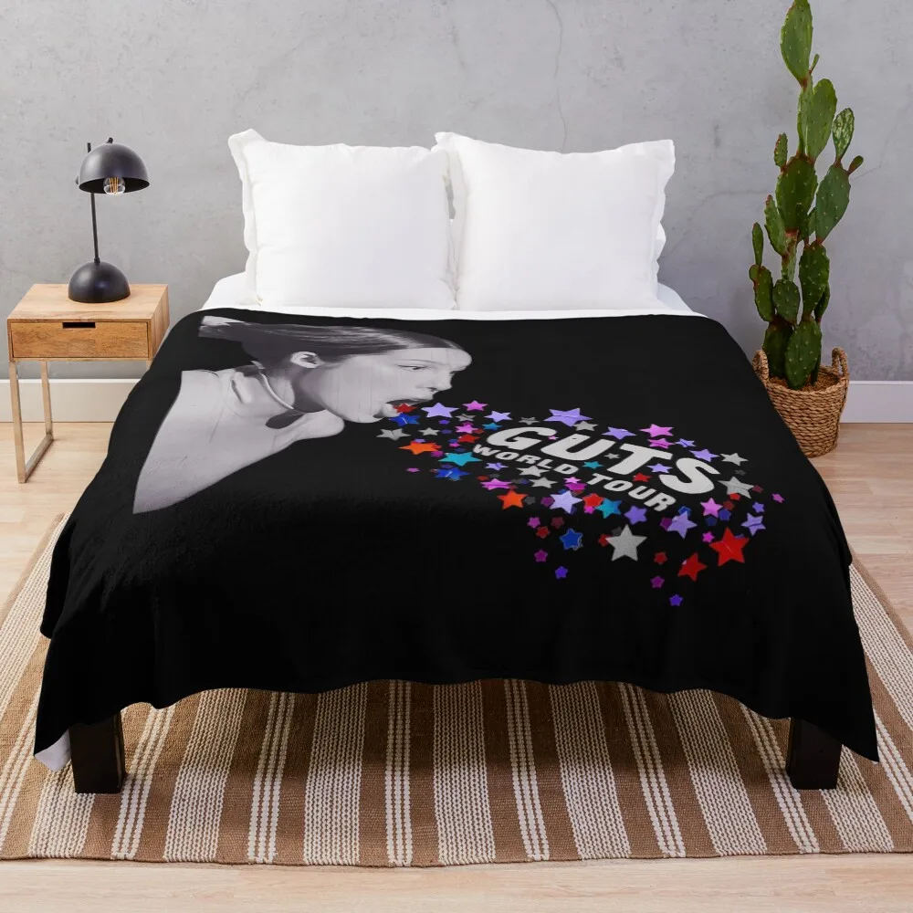 

Guts World Tour Rodri.go Throw Blanket Decorative Beds Flannel Soft Weighted Blankets