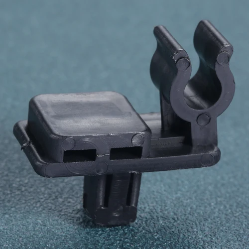 Imagen 2 del producto 2 Piezas de Abrazaderas de Plástico Negras para Varillas de Soporte de Capó de Coche, para Isuzu TF TFR Trooper Holden Rodeo Chevrolet LUV Vauxhall Brava, Repuestos de Automóvil