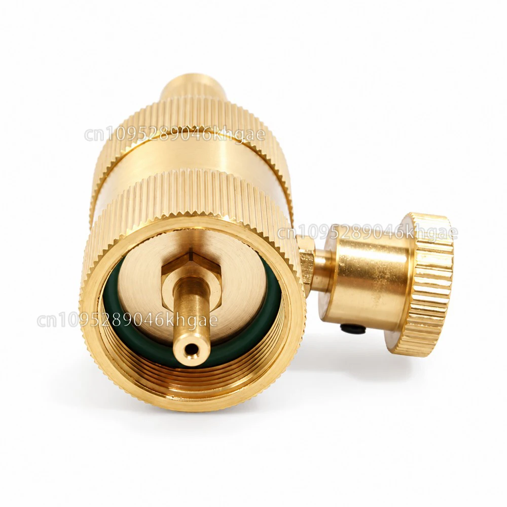 Brass MAPP Gas Regulator with Barbed Fitting for 4-8mm Gas Hose High-Quality Mapp Gas Bottle Connector Pressure Control Valve