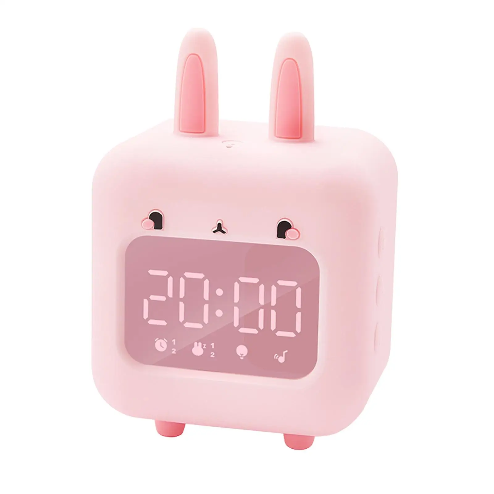 Alarm Clock Night Light Wake up Gadget Snooze Function Music Alarm Clock for Boys Adults