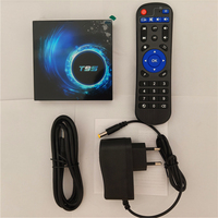Original T95 Android 10 TV Box Bluetooth 5.0 2.4G & 5G Wifi 128GB ROM 3D Video 6K Quad Core Set Top Box Media Player PK X98 Plus