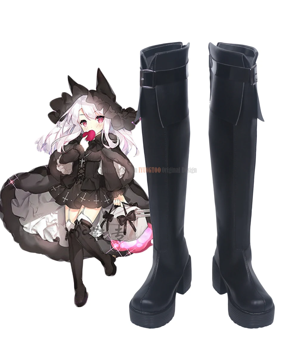 

Azur Lane Cosplay Boots Game Azur Lane Erebus Monitor Cosplay Boots Shoes Custom Made