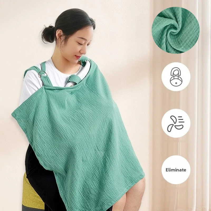 

Breathable Breastfeeding Cover Baby Feeding Nursing Covers Adjustable Nursing Apron Outdoor Privacy Cover Mother Nursing Cloth