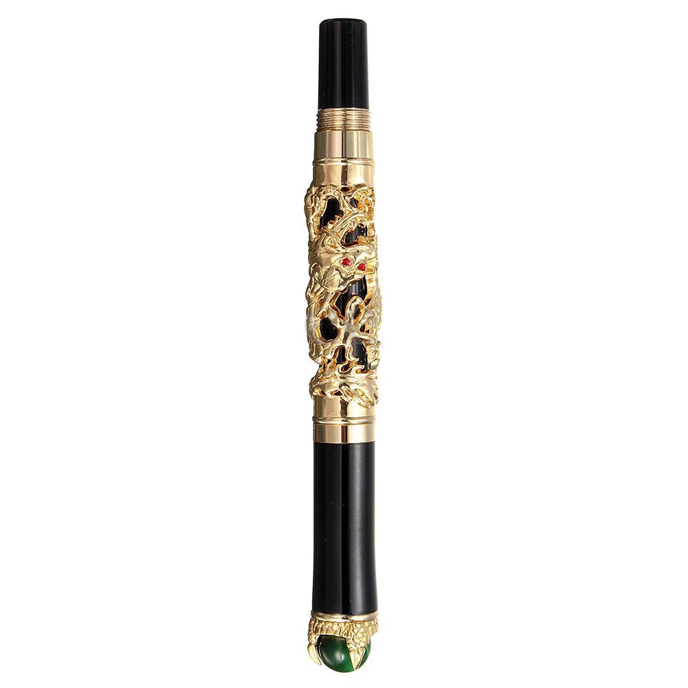 Luxury 18KGP 0.5mm Gold Dragon Dragon Fountain Pen Fountain Pen