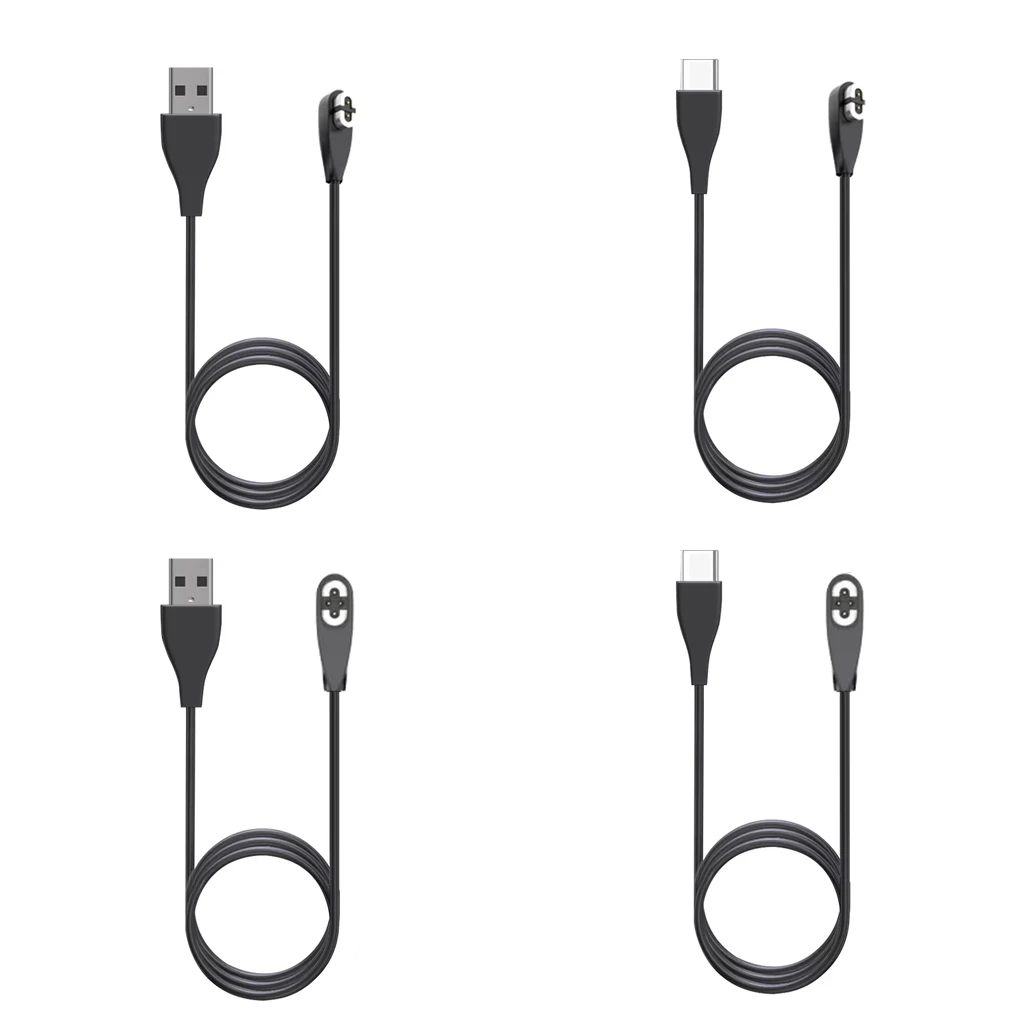 Durable Magnetic Charging Cable 1M USB Type-C Power Cord for Shokz OpenSwim Pro S710 Aftershokz Aeropex AS800 S803 S810 OpenRun