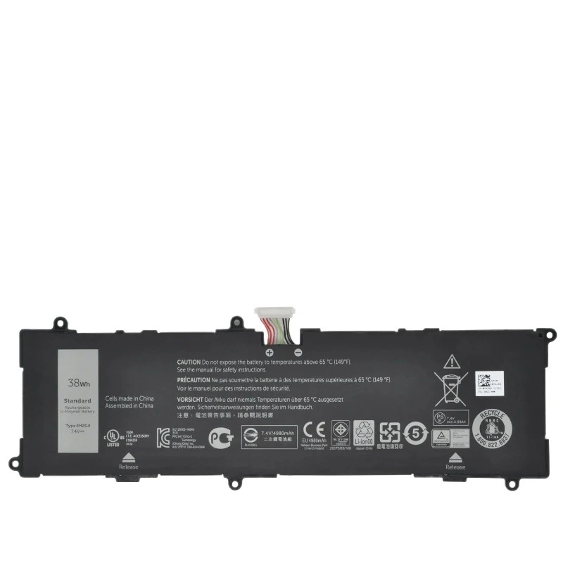 Untuk Seri Tablet Dell Venue 11 Pro 7140 Notebook 7.4V 38Wh 4980mAh 21CP5/63/105 2217-2548 2H2G4 HFRC3 TXJ69 Baterai Laptop