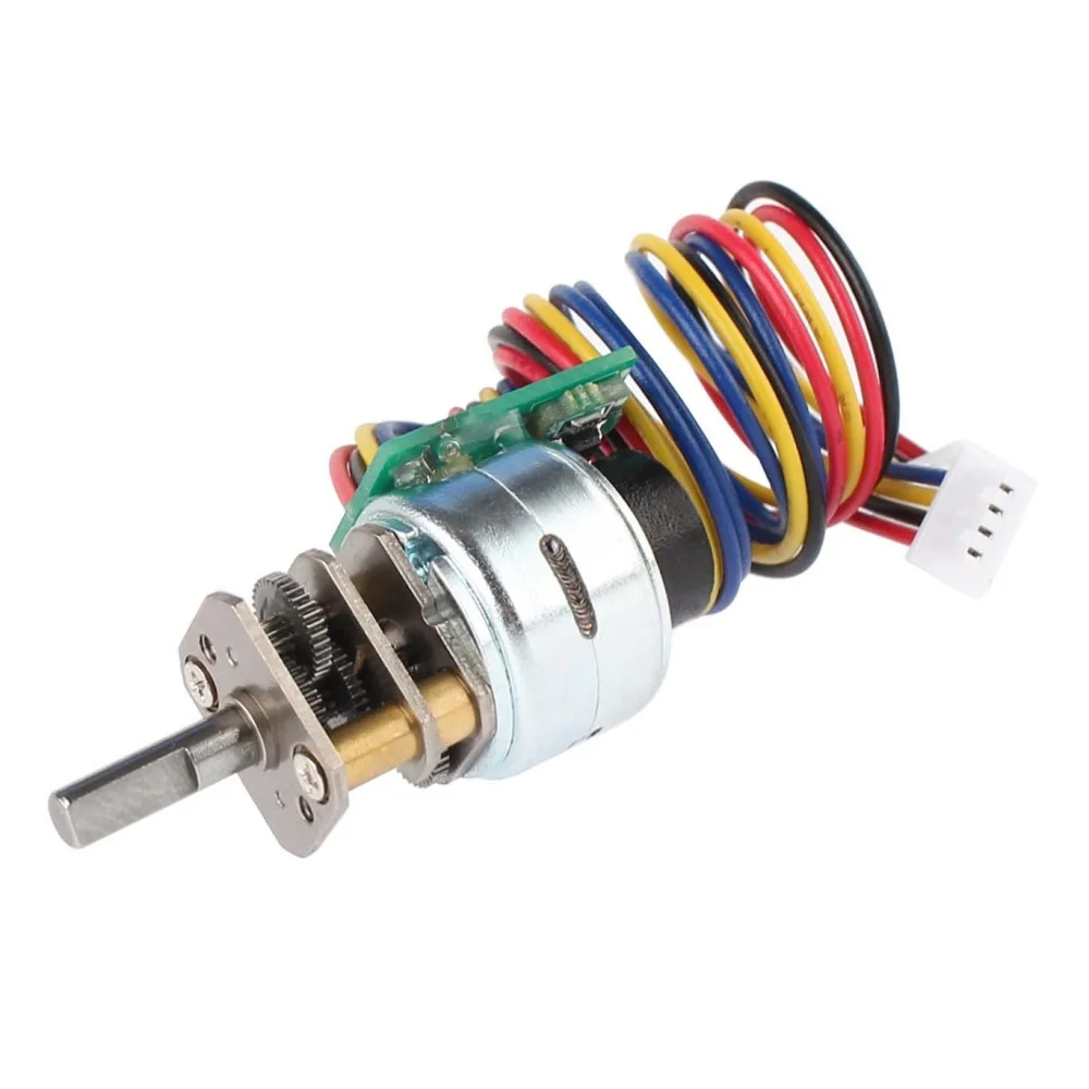 1526BY Closed Loop Stepper Motor Semi Servo Brushless Hall 7PPR Encoder Reduction Stepper Motor Reducer Micro Stepping Motor