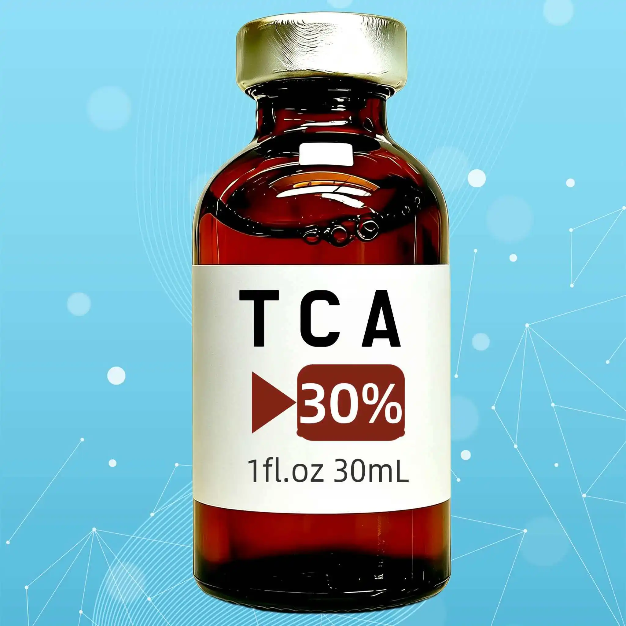 PEEL TCA 30ML BRUSH BIG PACKAGE 5% 10% 15% 20% 25% 50% 60% 70% CROSS