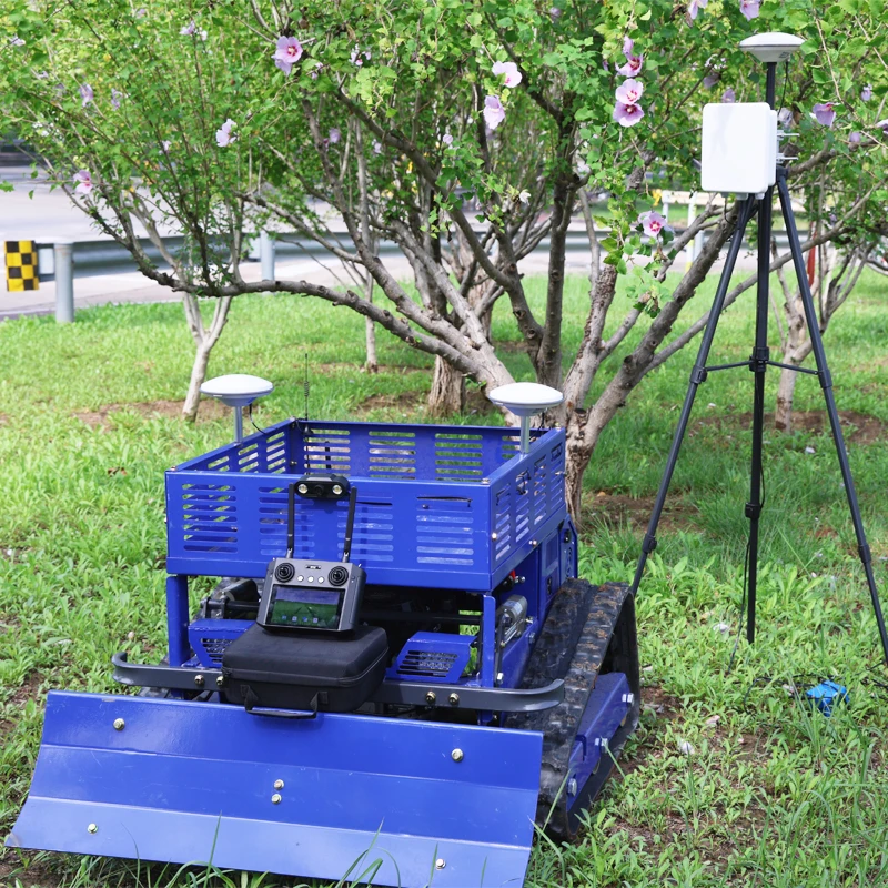 

Customized Remote-controlled Lawn Mower With Full Positioning System For Long-Distance Operation For Sale