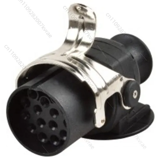 Standard high quality 15-pin 24v trailer plug connector 15-pin EBS/ABS pull bar plastic socket