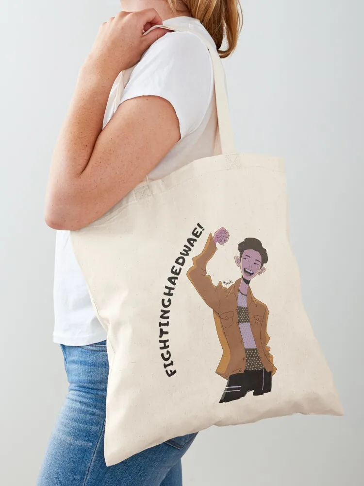

Fightinghaedwae Tote Bag foldable reusable bag Women's shopping bag Shopper shopper woman
