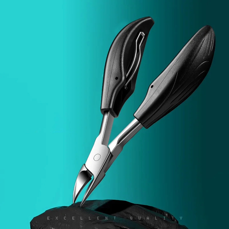 

Professional Curved Nail Clipper with Beak Stainless Steel Effort-Saving Toenail Trimming Tool Suitable for Thick Hard Toenails