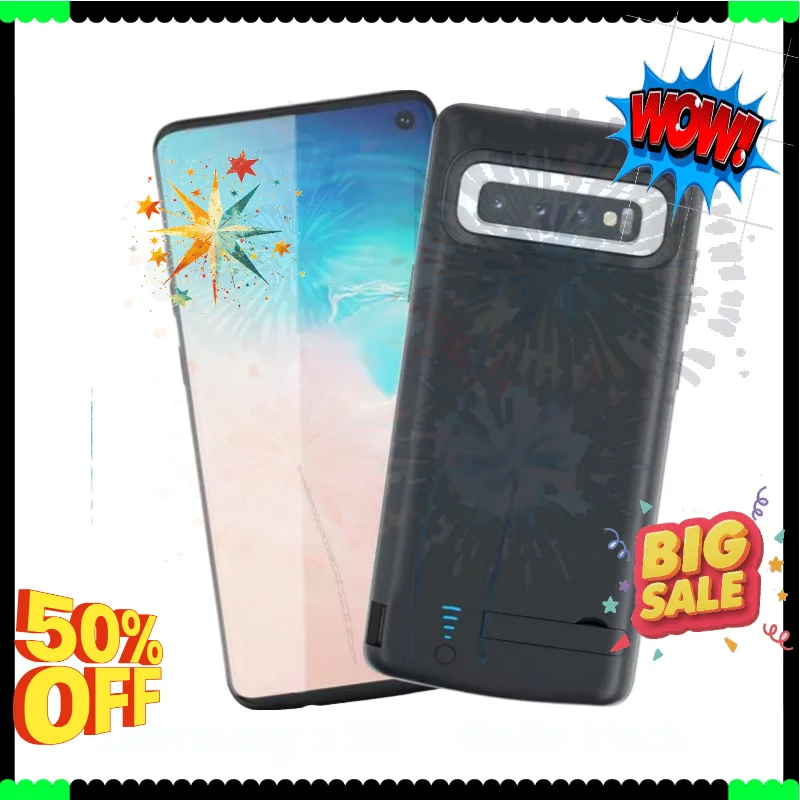 SWZY New 10000mAh Battery Charger Case for Samsung Galaxy Note 20 Ultra Note 20 10 Plus Power Bank Shockproof Charging Cover