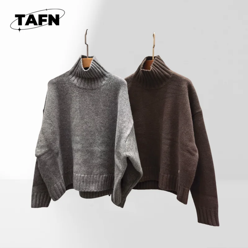 

Soft and Comfortable Fuzzy Knit Sweater for Women, for Cold Days Perfect for Everyday Wear AJ1822