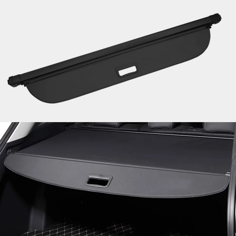 Car Rear Trunk Plate for BYD Song L DM-I 2026 Modified Canvas Leather Concave Shelf Board Cargo Cover