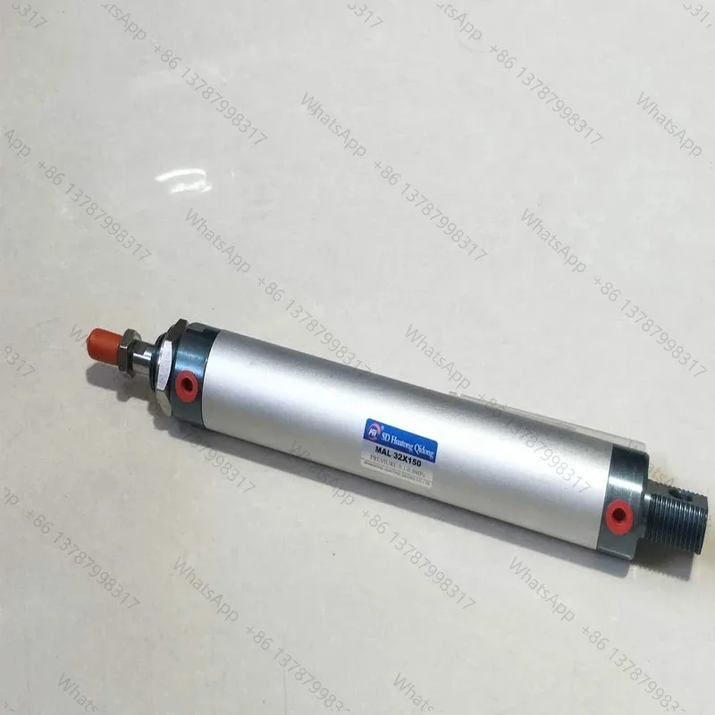 32 * 80 Pressing Cylinder Pneumatic Double Head Saw Pressing Cylinder Single and Double Intake Round Cylinder 32 * 100
