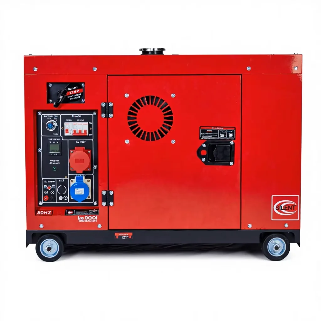 10kW 12kW Dieselgenerator Schallschutz-Generatorset Ultra-leiser 10kW kostengünstiger Dieselgenerator Notstromversorgung