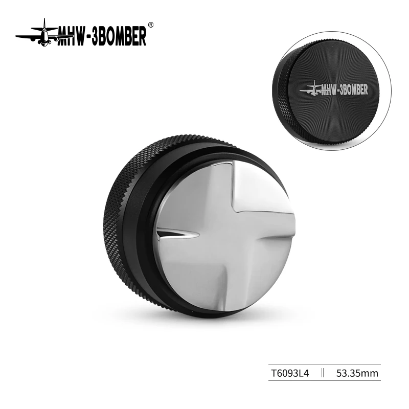 MHW-3BOMBER 51/53/58mm Kaffee Distributor Espresso Machen Stampfen Professionelle Kaffee Pulver Presse Hammer Barista Zubehör 5