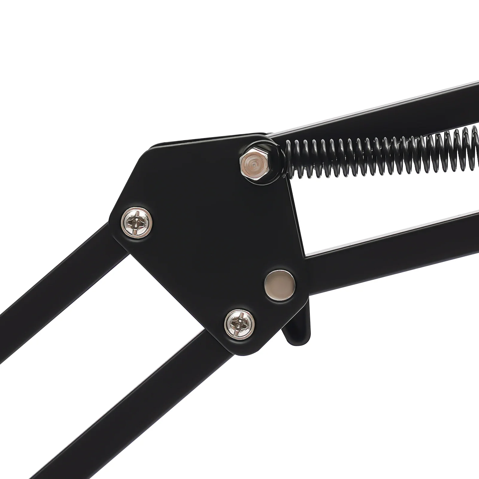 Haartrockner-Ständer, um 360 Grad drehbarer Fön-Halter, höhenverstellbarer Haartrockner-Rack mit schwerer Basis für den Heimsalon – Detail 7