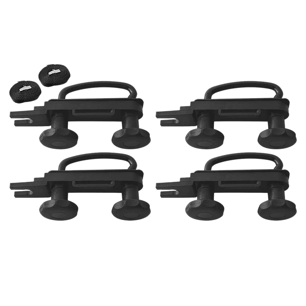 

4 PCS Car Roof Luggage Accessories Van Mounting Accessories Kit Roof Box Bracket Mounting Accessories Kit