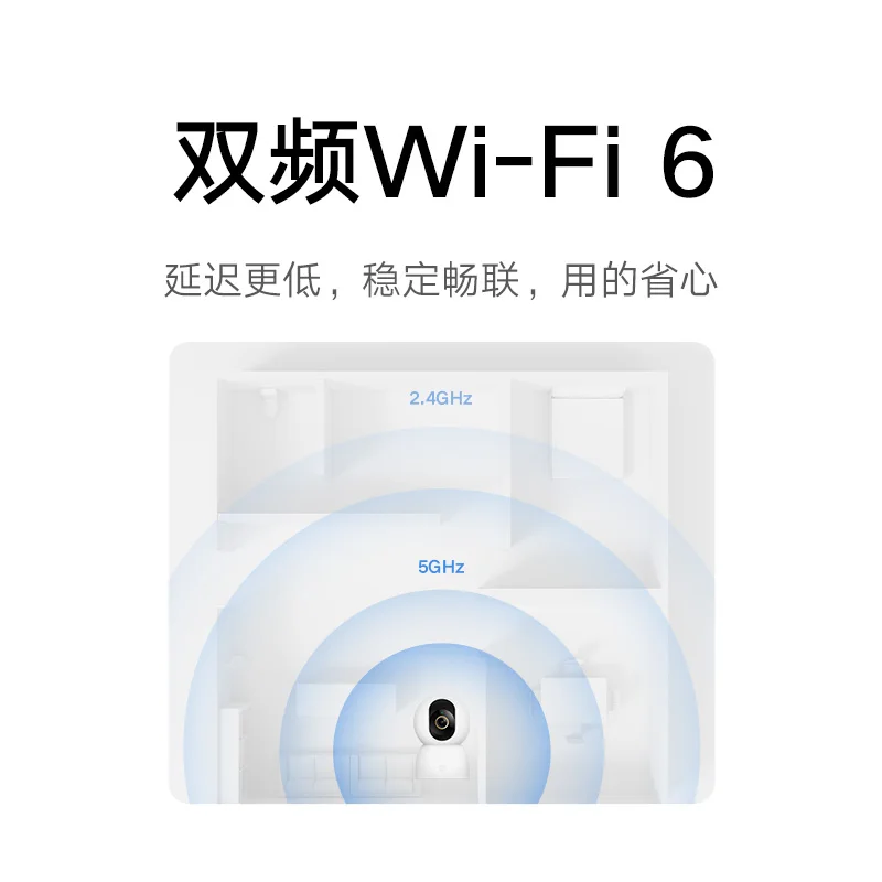 الإصدار الصيني، 2025 كاميرات Xiaomi الذكية الأصلية الجديدة 4 كاميرا مراقبة منزلية للهاتف المحمول وجهاز تحكم عن بعد بدقة 8 ميجابكسل