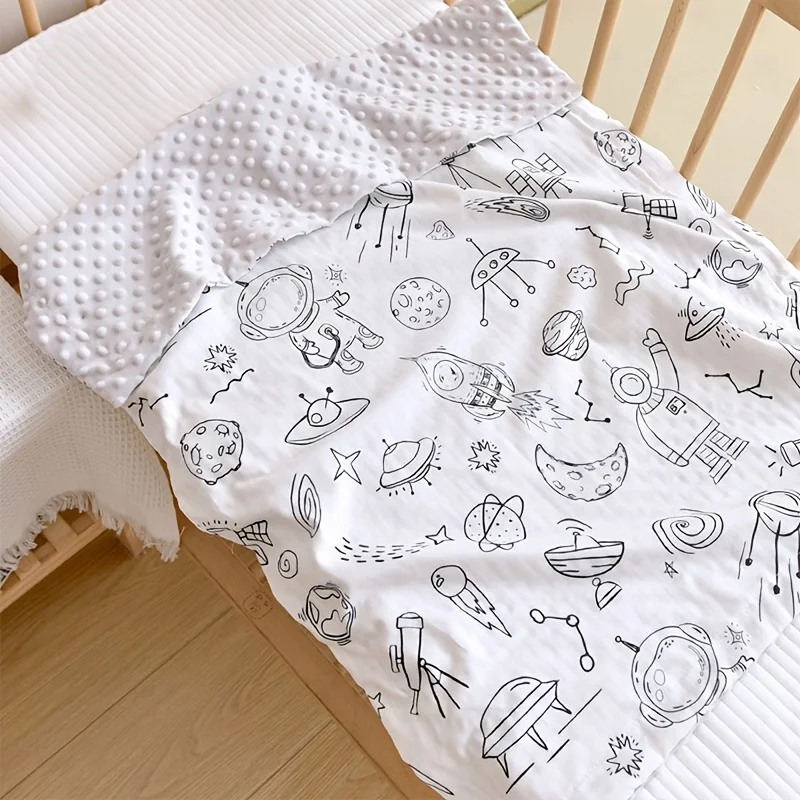 

1 шт. детское одеяло, марлевое одеяло для новорожденных, детское одеяло с мультяшными рисунками