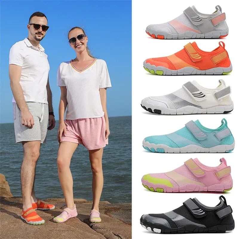 Men Lightweight Swimming Fishing Wading Water Sneaker Women Seaside River Beach Shoes Quick Dry Upstream Diving Aqua Shoes