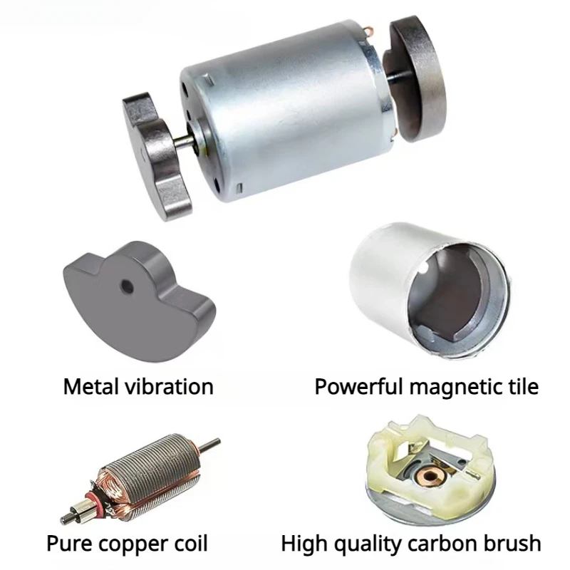 High Speed 6000rpm/8500RPM  Strong Vibration 6V 12V 24V DC Vibration Motor For Micro Massage Eccentric industrial small motor