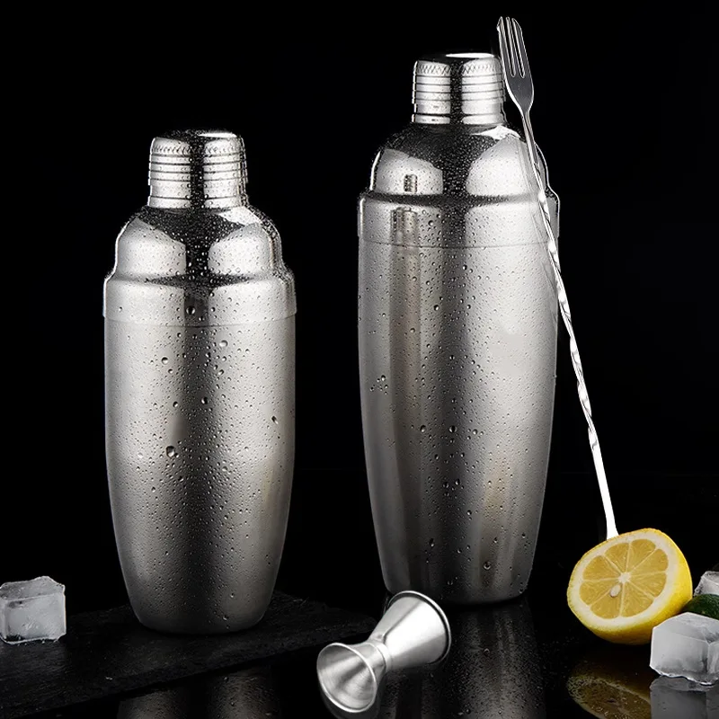 750ML/350MLBar Cocktail Shaker Boston Shaker Stainless Steel Engraving Shaker Bar Accessory Bartender Tools For Home And Bar