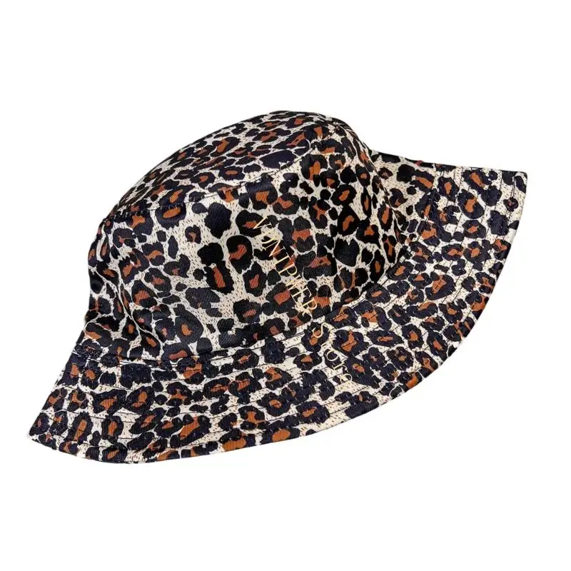 قبعة مزدوجة للحيوانات المطبوعة في الصياد القبعة قابلة للطي الصيف الصيف مقاوم للشاطئ شاطئ القبع #3