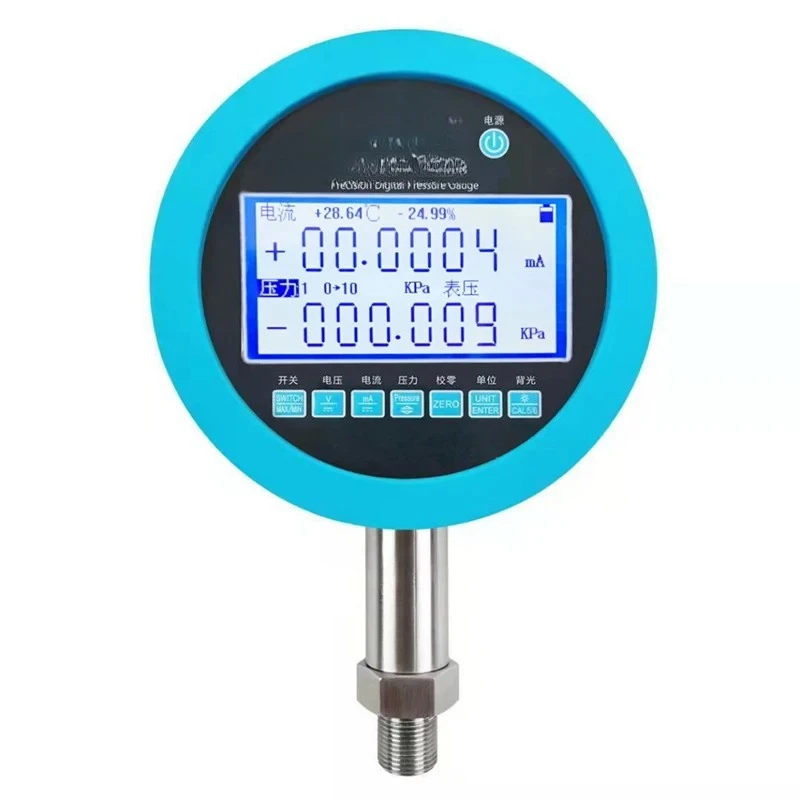 High Precision Water Oil Air Digital Pressure Gauge Manometer