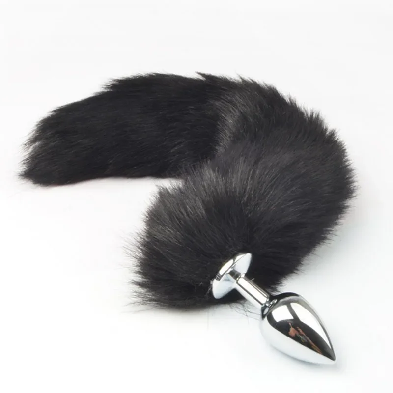 Brinquedos Sexuais Small Fox Tail para Casais, Plug Anal, Role-Playing, Jogo Adulto, Treino de Casal, Rabbit Tail, Butt Plug, 1,8 cm, 2,2 cm