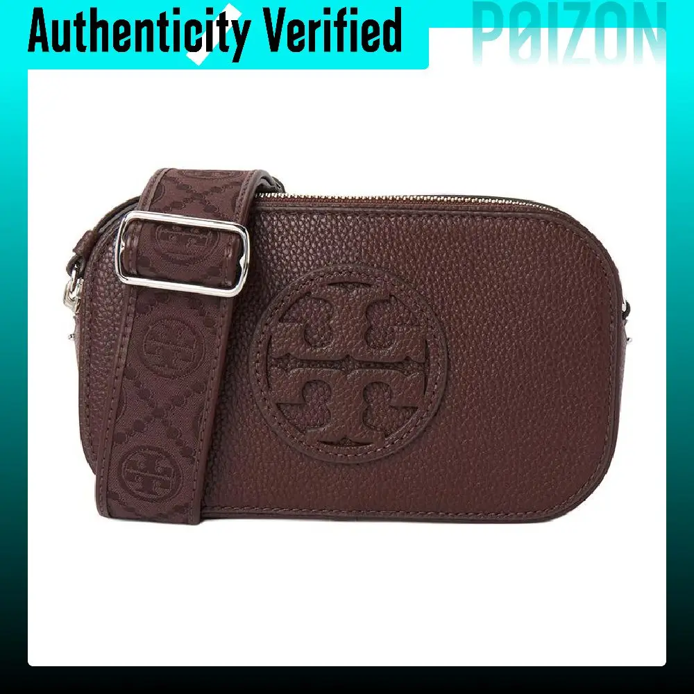 TORY BURCH Miller Cow Leather Crossbody Bag, Shoulder Bag Mini Women's Dark Magenta 171956-500