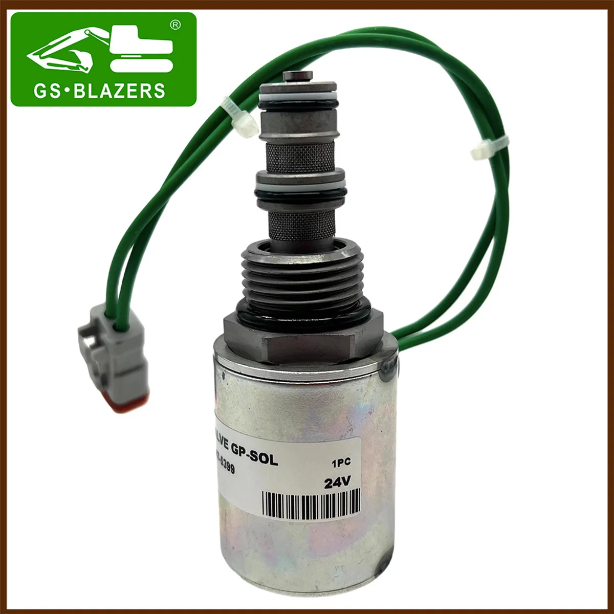 Válvula Solenoide Hidráulica para Excavadora 147-5399 para Piezas 950F II 960F 966F II 970F 980G